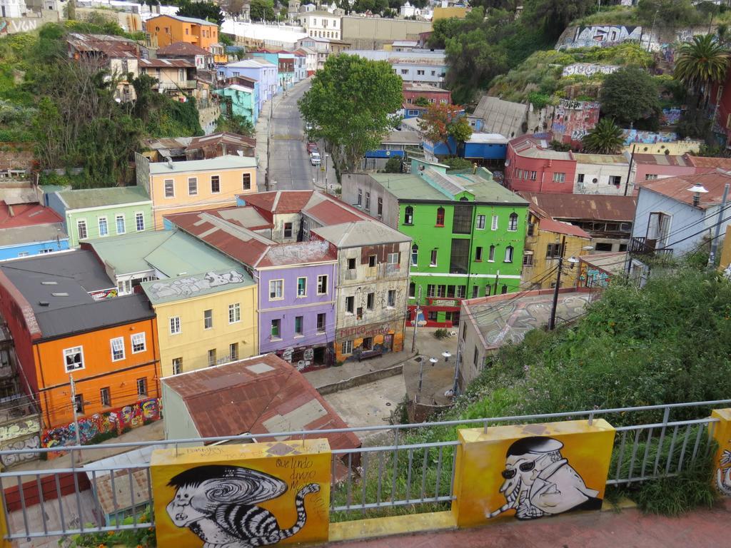 Hostal Casa Verde Limon Valparaíso Exterior photo
